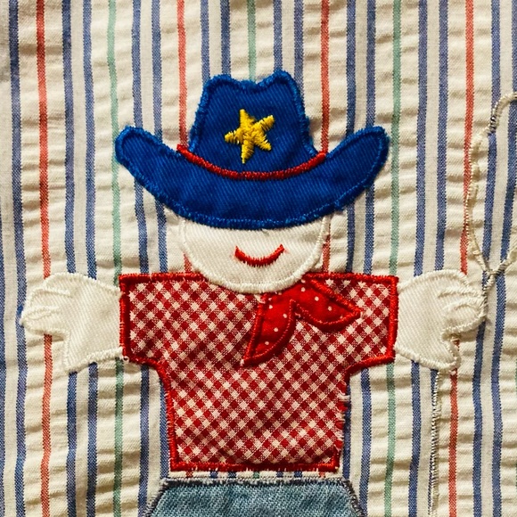 🐎Adorable Vintage Cowboy & Lasso Romper 🐎 - Picture 5 of 12